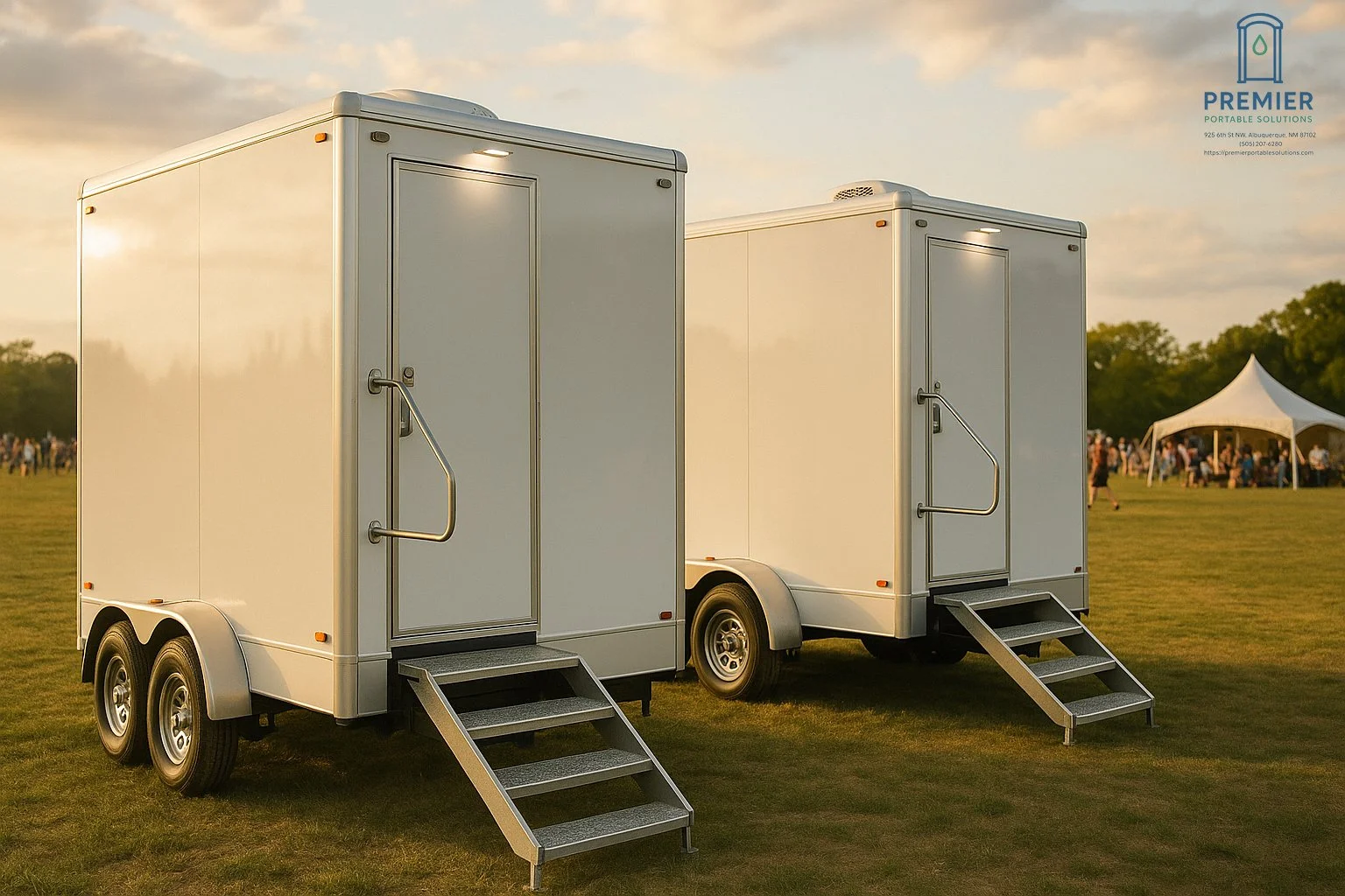 portable restroom trailer rental near albuquerque