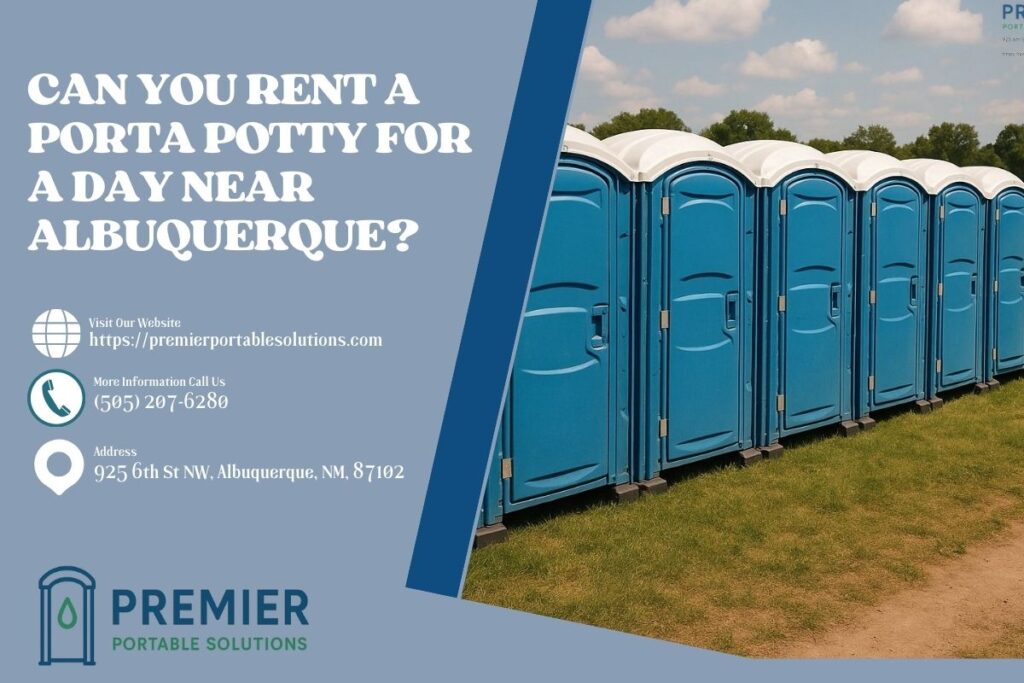 Can You Rent A Porta Potty For A Day near Albuquerque